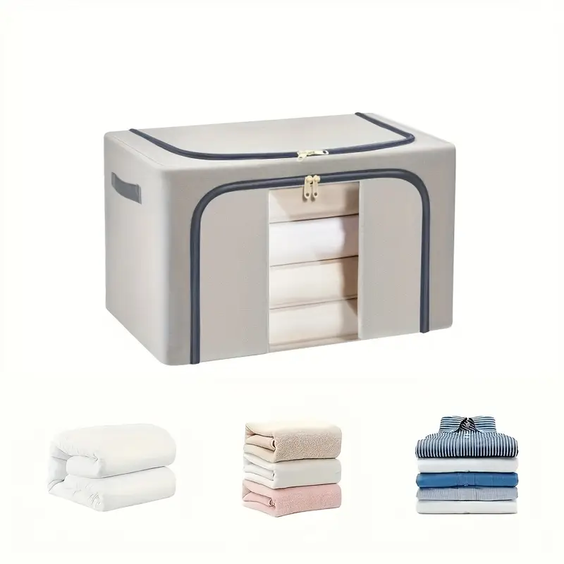 Oxford cloth steel frame storage box 24L - Image 4