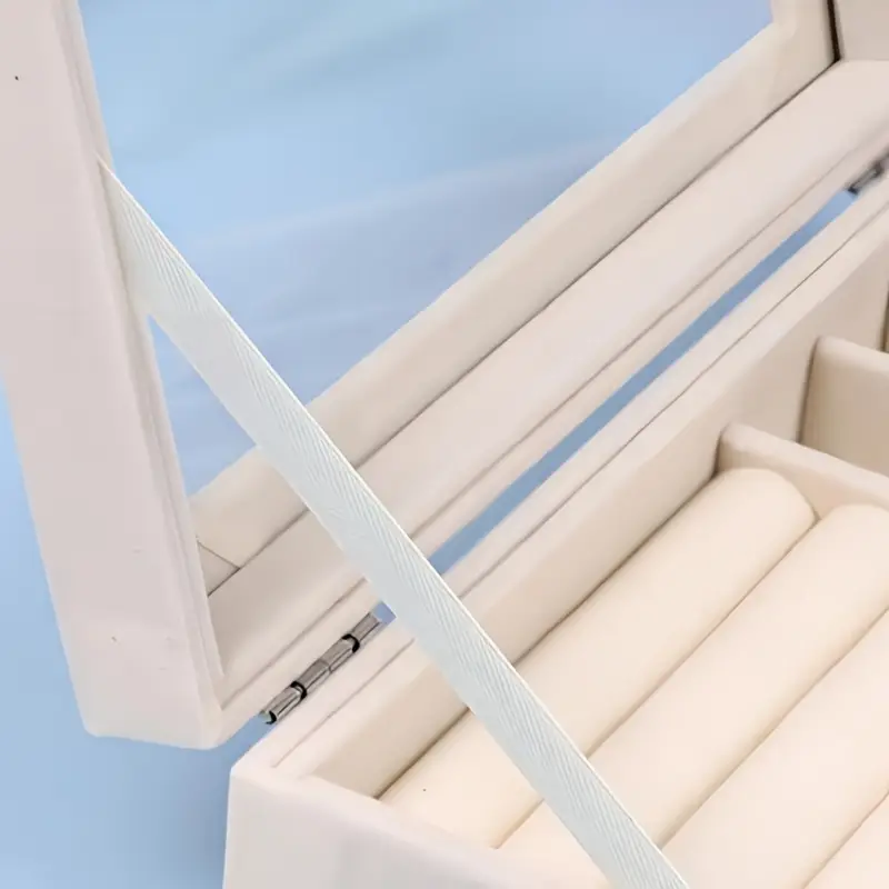 9-Compartment Jewelry Organizer Box - Image 2