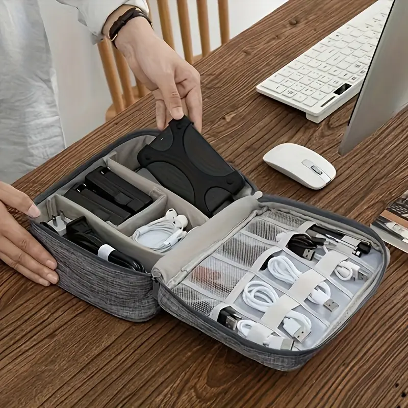 Multi-Functional Travel Tech Organizer - Image 3