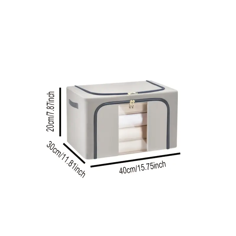 Oxford cloth steel frame storage box 24L - Image 2