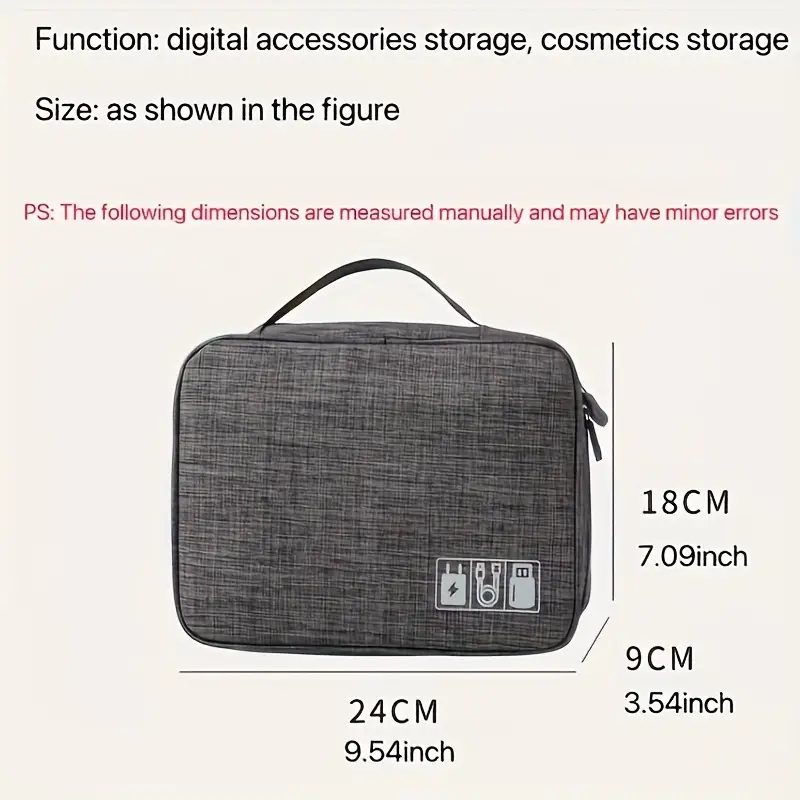 Multi-Functional Travel Tech Organizer - Image 4