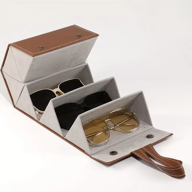 1pc 6 Slot Sunglasses Storage