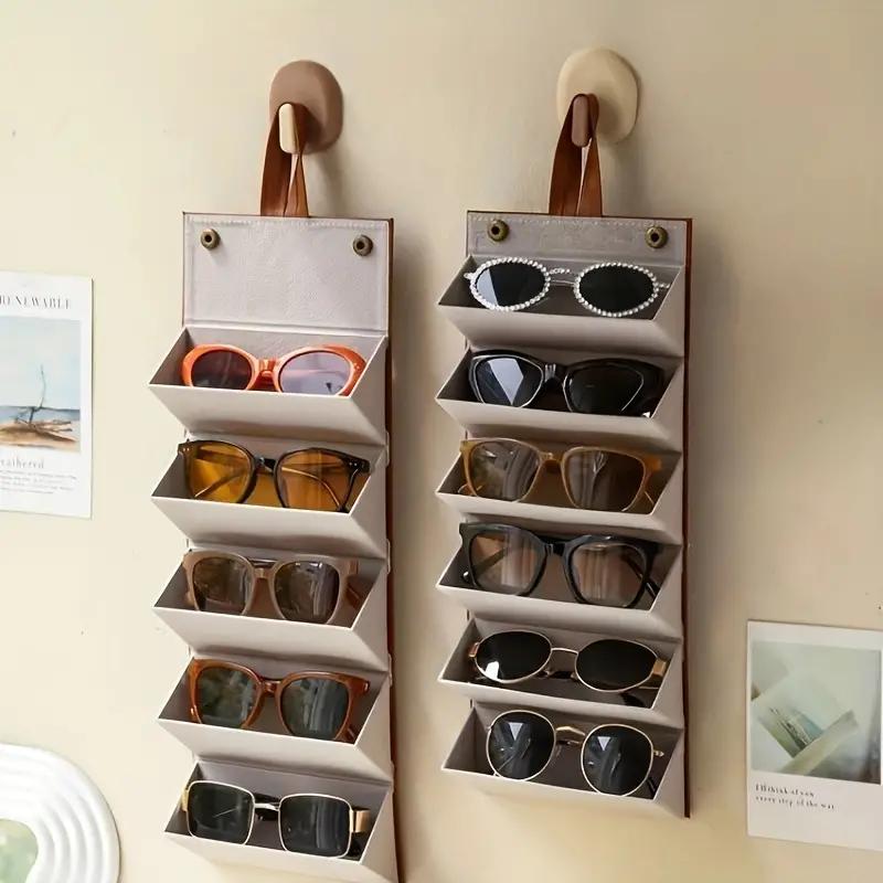 1pc 6 Slot Sunglasses Storage - Image 2