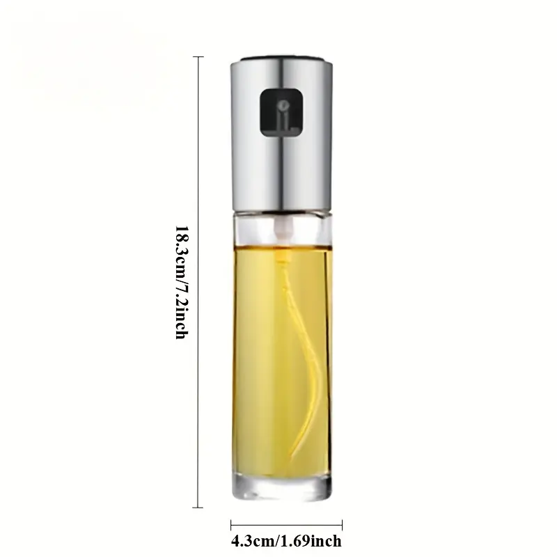 1pcs Glass Oil Spritzer Bottle - 100ml - Image 4