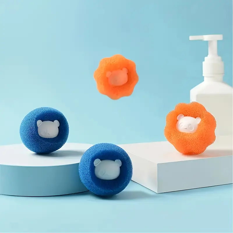 10pcs Reusable Laundry Hair Catcher ball - Image 2