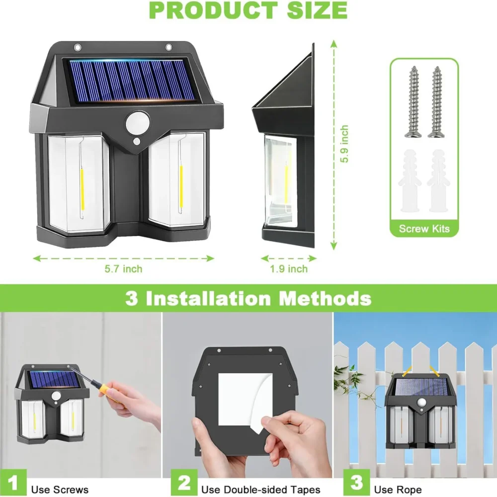 Solar Induction Emergency Lights 2bulb - Image 2