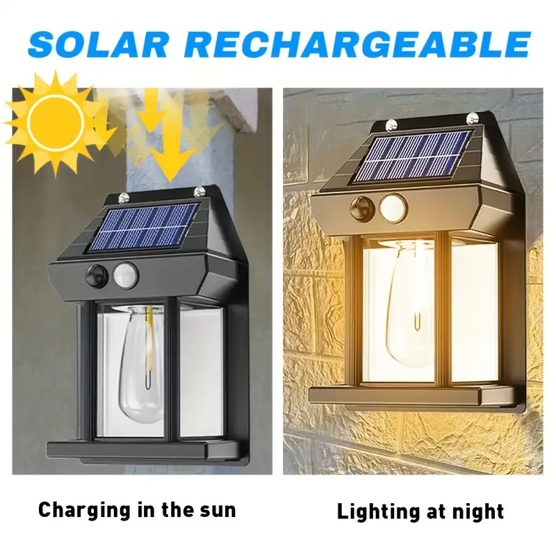 Solar Motion Sensor Step Lights