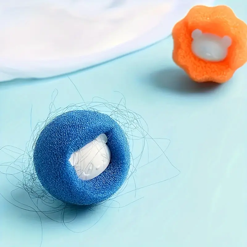 10pcs Reusable Laundry Hair Catcher ball - Image 4