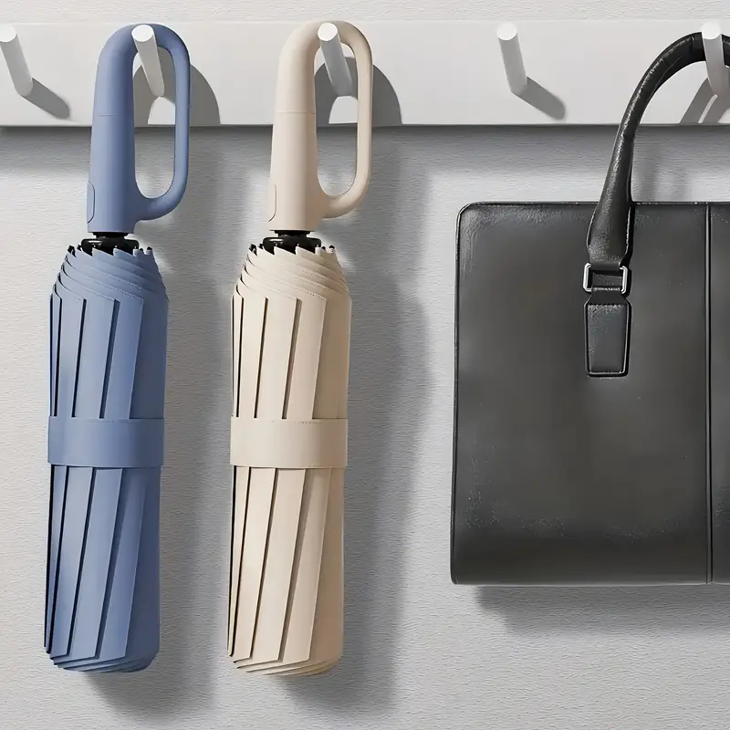 Automatic Folding Umbrella Round Shape - Image 2