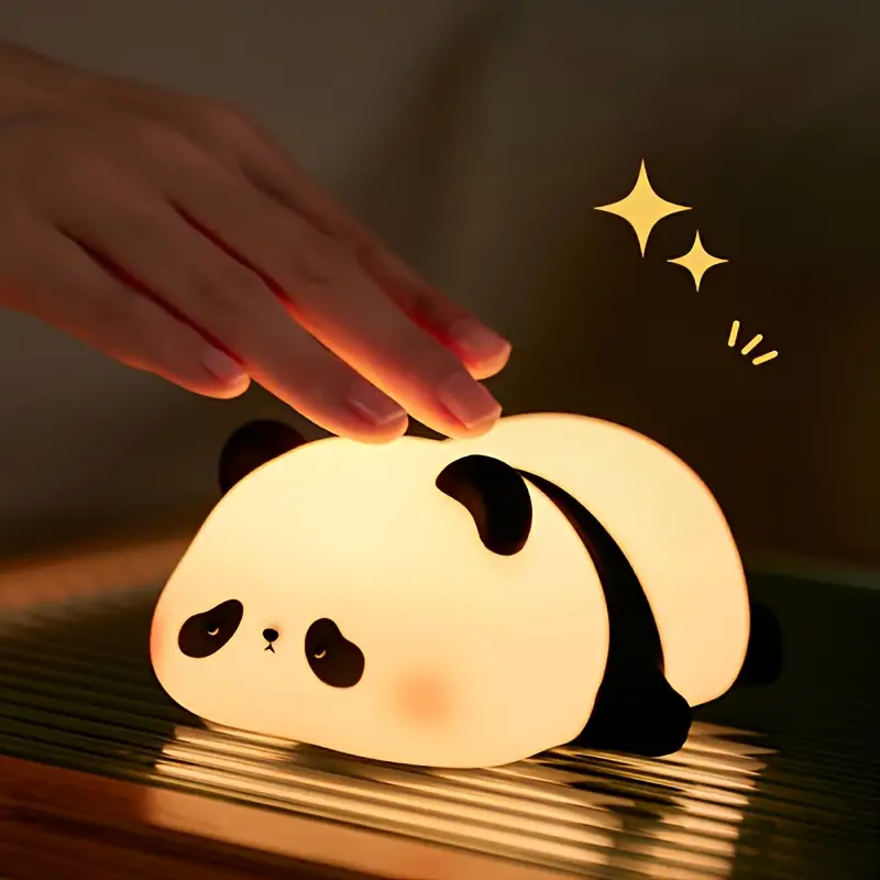 Adorable Panda Silicone Touch Sensor lamp