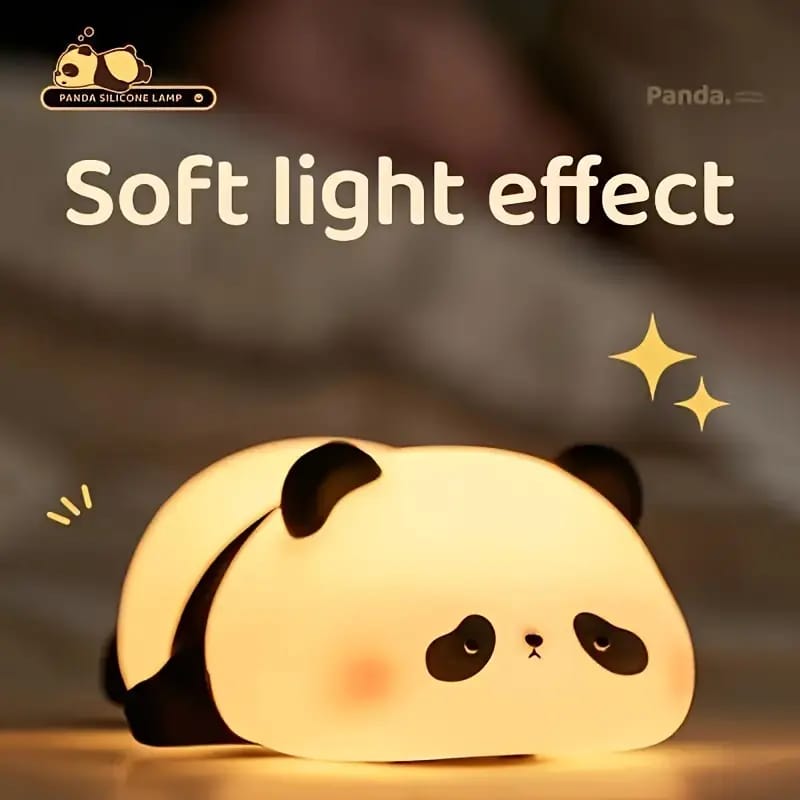 Adorable Panda Silicone Touch Sensor lamp - Image 2