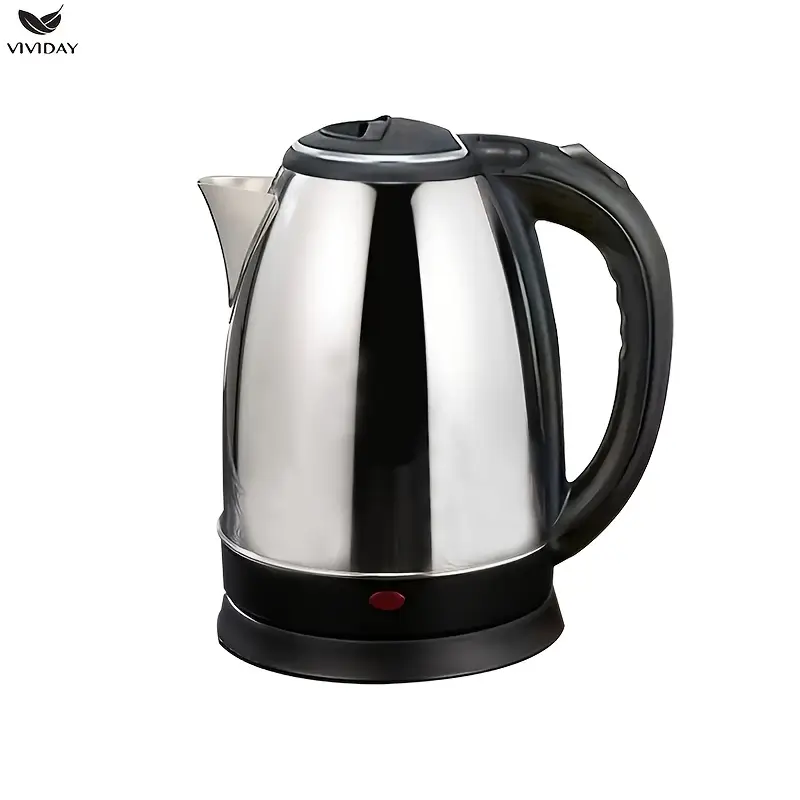 Stainless Steel Electric Kettle - Large Capacity, Durable & Portable for Home, Office,