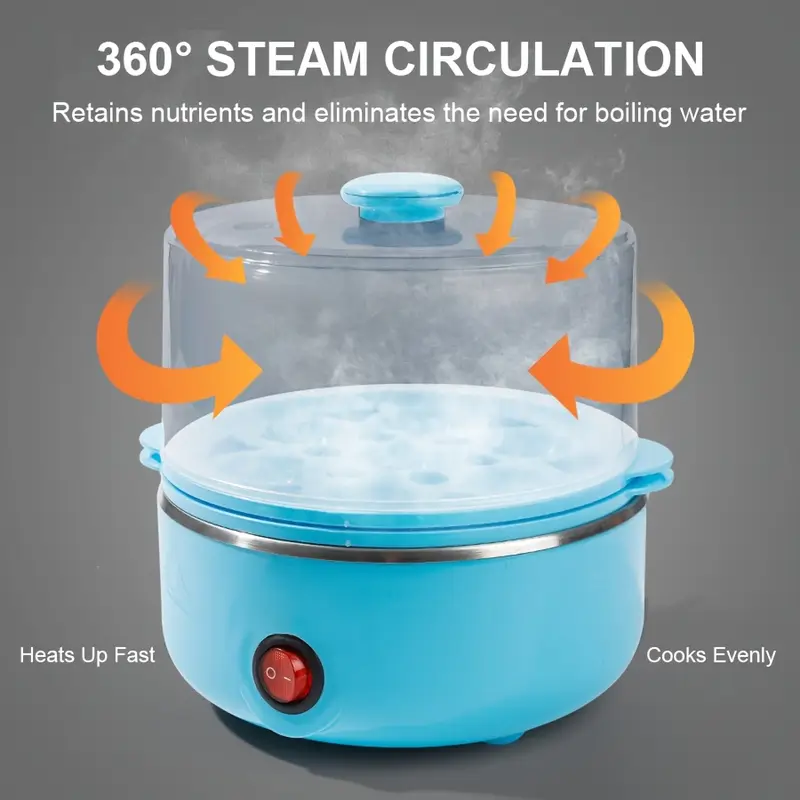 tainless Steel Electric Egg Cooker - Image 2