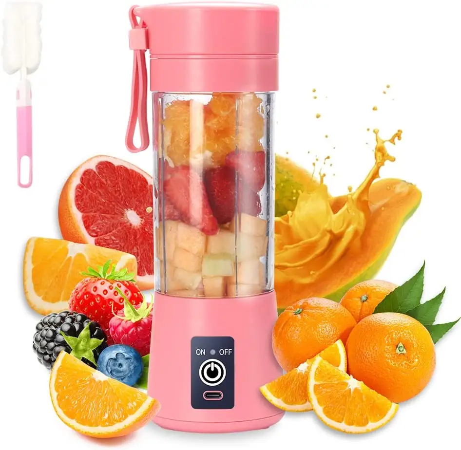 Electric Handheld Rechargeable Fruit Juicer Portable Blender USB Battery Operated Household* - Image 2