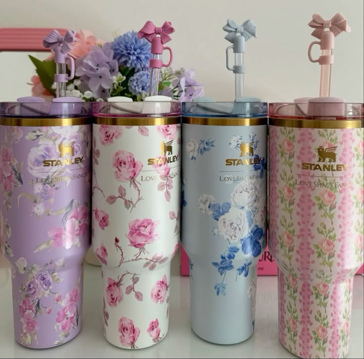 FLORAL STANLEY TUMBLER