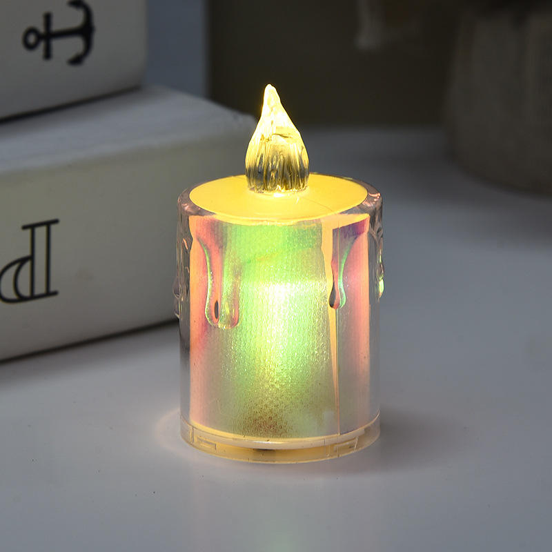 Holographic Light Magic Color Candle no.2 - Image 3