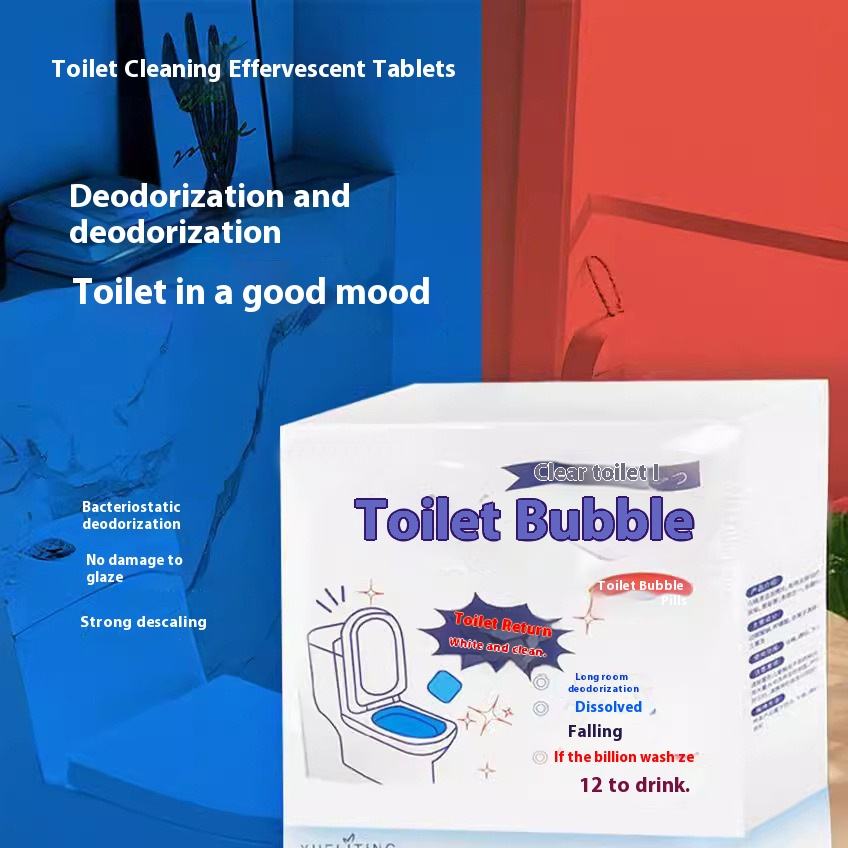 12-Piece Toilet Bowl Cleaning Tablets - Image 2