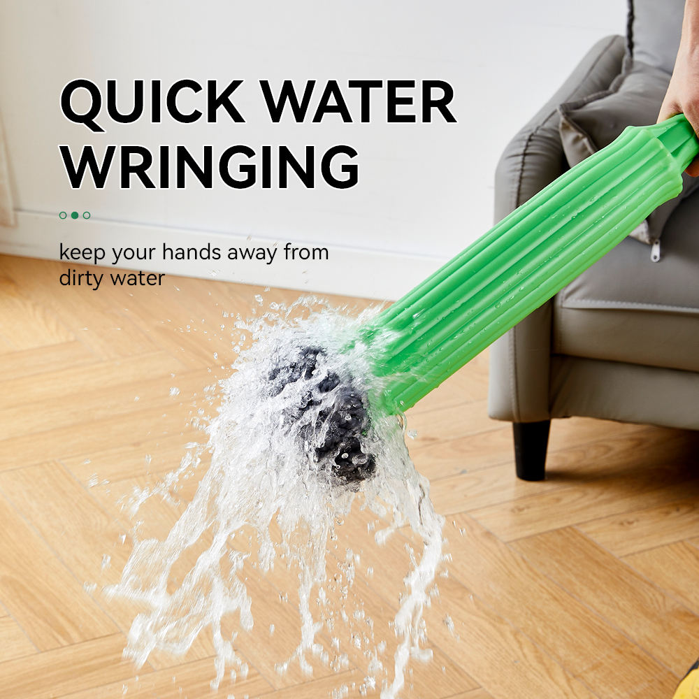 Easy-Twist Microfiber Mop (Green) - Image 4