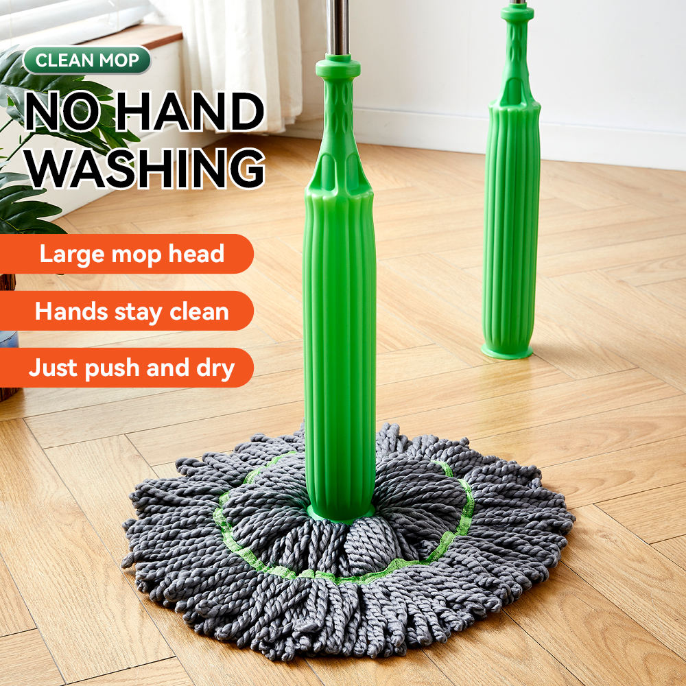 Easy-Twist Microfiber Mop (Green)