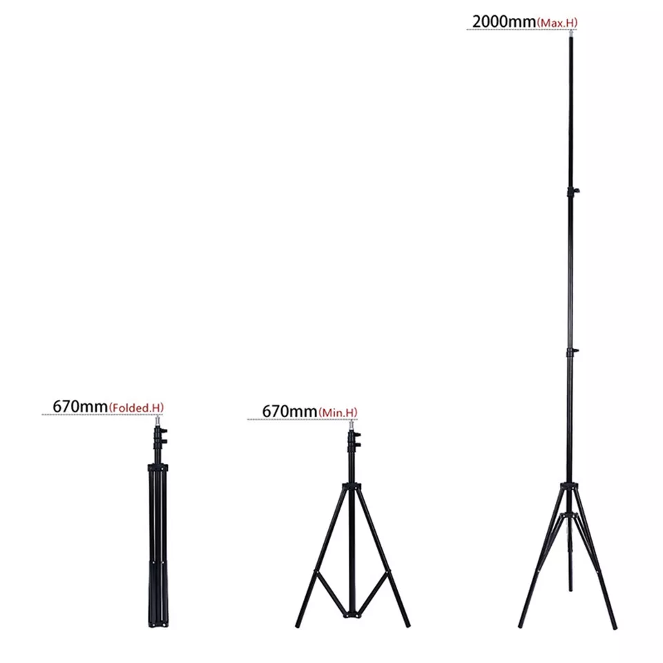 Plokoma 2MTR Light Stand Tripod Heavy - Image 2