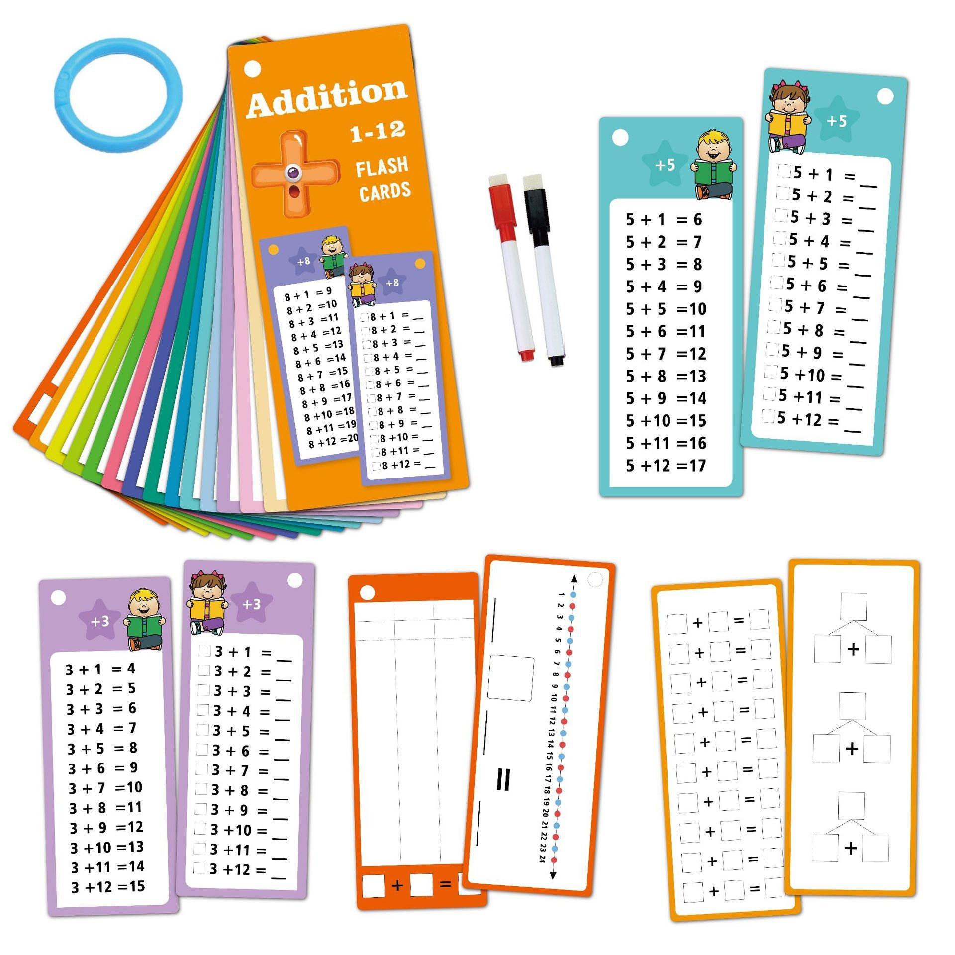 Pen Addition Fraction Math Formula Memory - Image 2