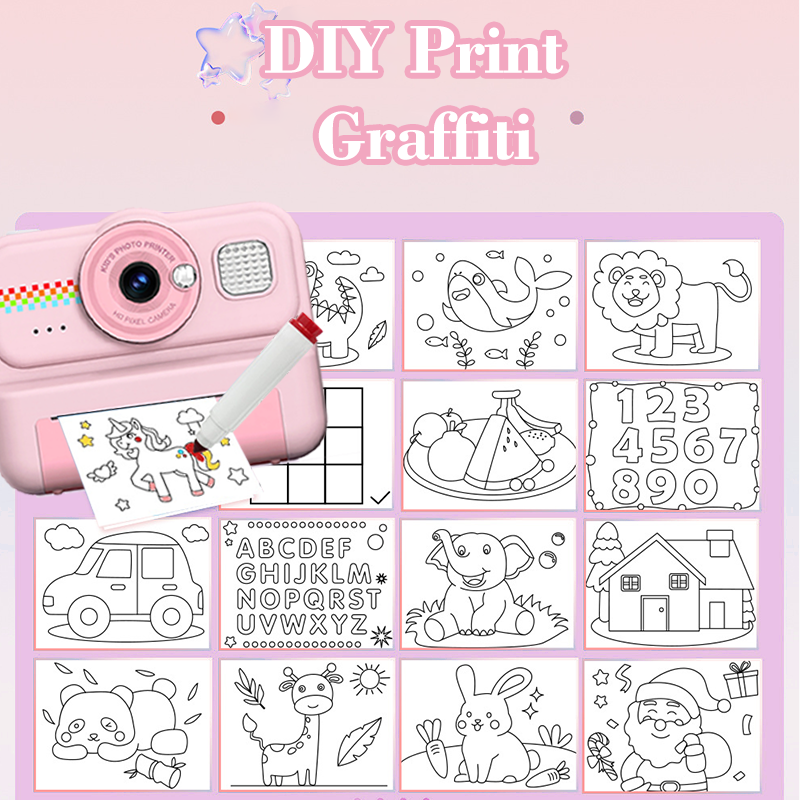 Kids Camera Instant Print, 1080P HD - Image 2