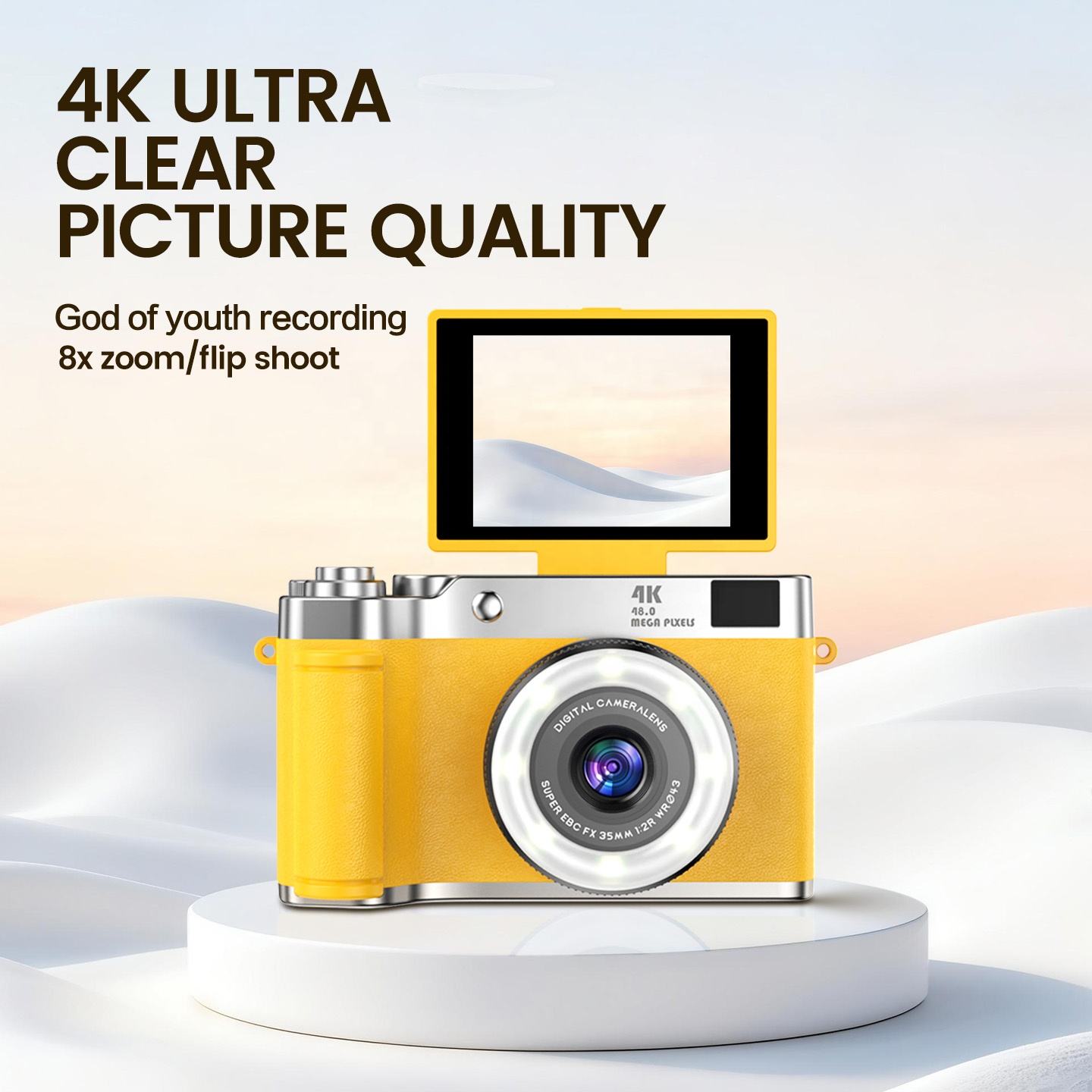 4K HD Flip Cover 48MP - Image 2