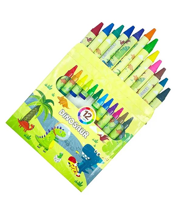 Multicolor Crayon Sets 12 Colors