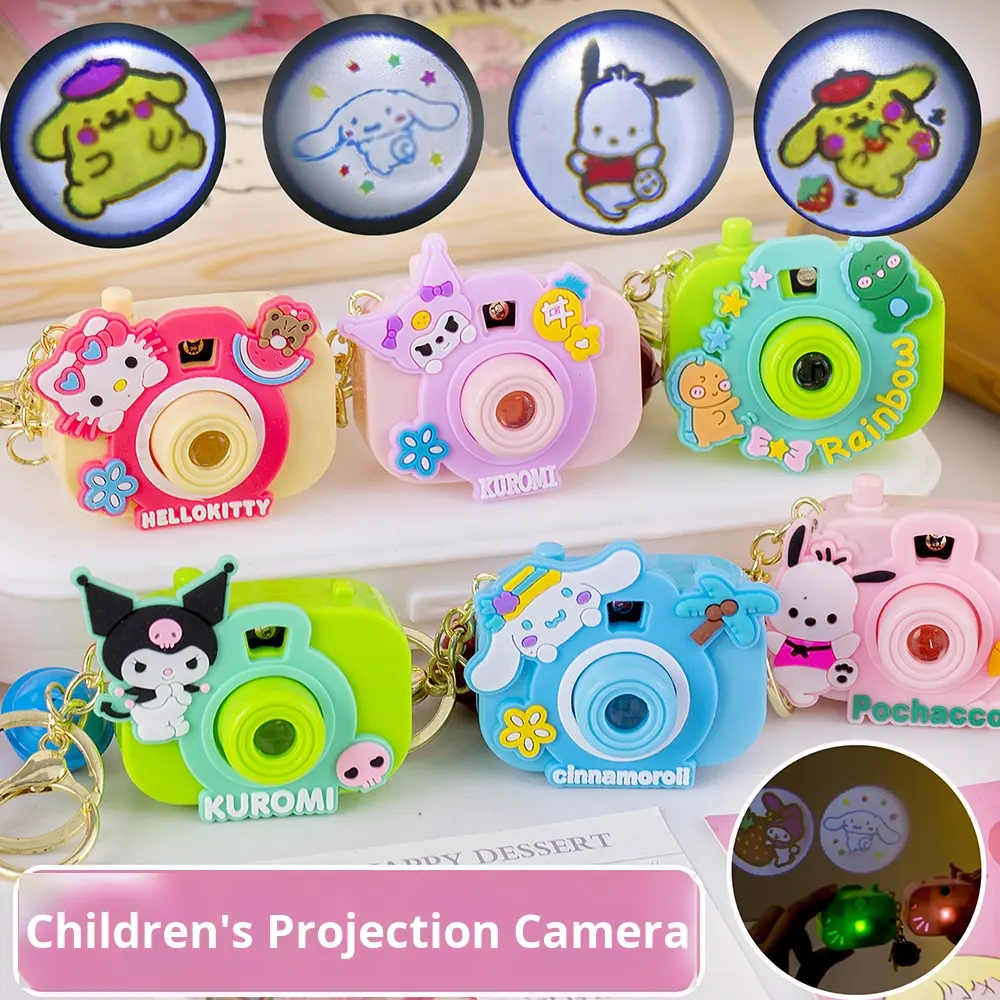 Projection Camera Children's Plastic Toy Keychain - Image 3