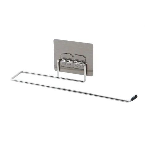 Tissue Roll Paper Towel Holder Stainless Steel Washable Stick Hook