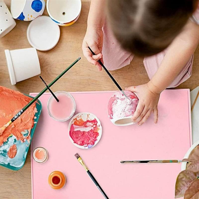 Silicone Rabbit Shape Drawing Mat for Kids - Image 2