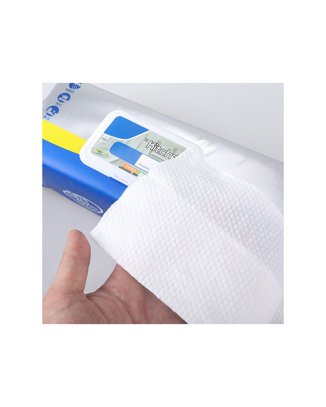Kitchen Wipes 80 Sheets For Cleaning Oil And Stains - Image 4